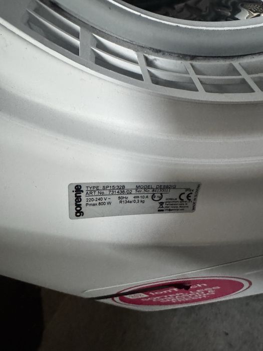 Sprzedam suszarke do ubran gorenje