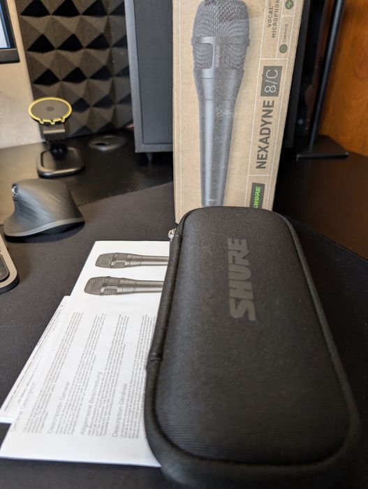 Mikrofon dynamiczny Shure Nexadyne 8/C (czarny)Nowy/Gwarancja.