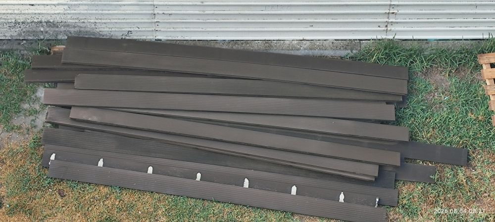 Deck de composite Naterial 240x14,5x2,1 Castanho