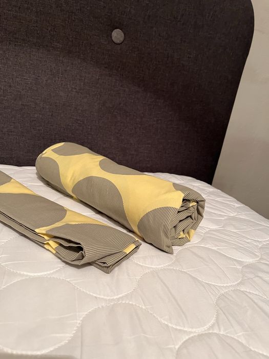 Komplet poscieli bawelnianej Soho Living 140 cm/200 cm poduszka 70/45