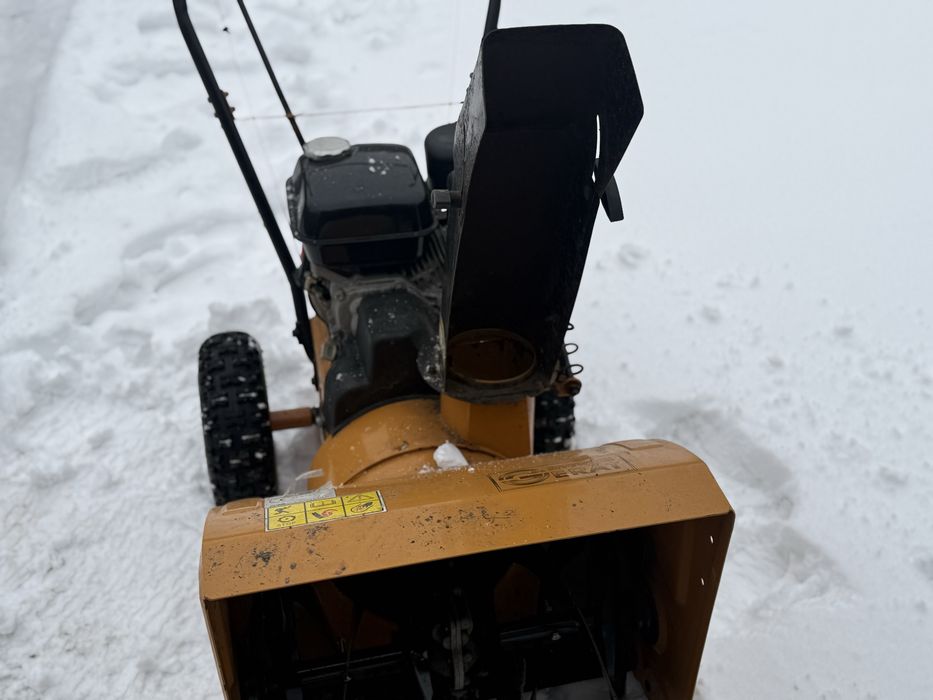 Odśnieżarka 6,5 KM, żółto-czarna Gerat Snowfall z napędem