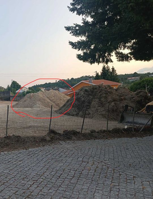 Terras resistentes (não orgânicas) para aterros