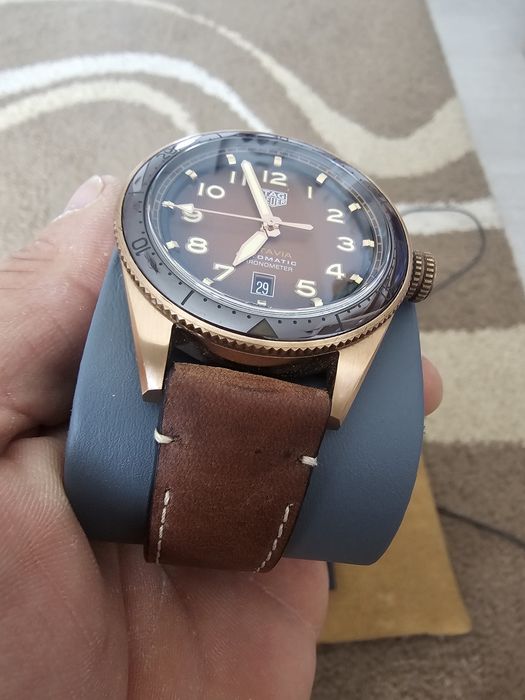 „TAG Heuer Autavia Bronze WBE5191.FC8276 Calibre 5 COSC Full Set
