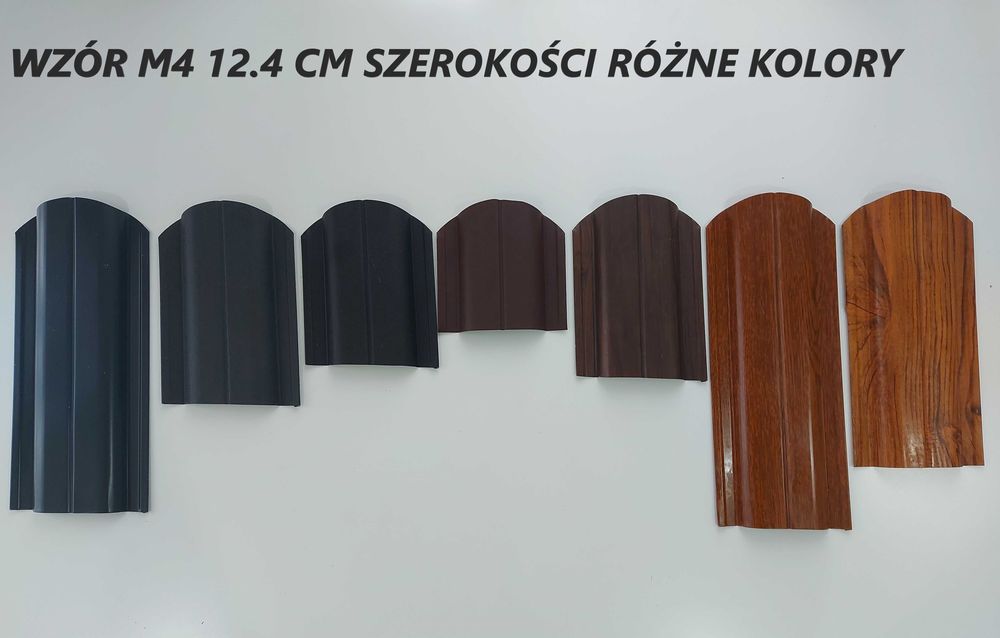 Panel Metalowy Ogrodzeniowy Sztachetka 17.5cm szer. Balustrady Bramy