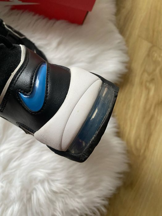 buty nike air uptempo 96 czarne streetwear 40,5 modne damskie meskie