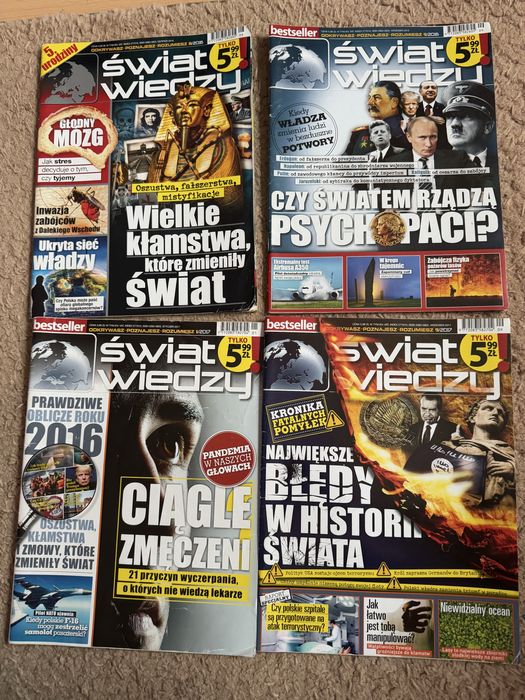 świat wiedzy czasopismo gazeta