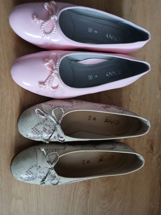 Buty baletki zestaw