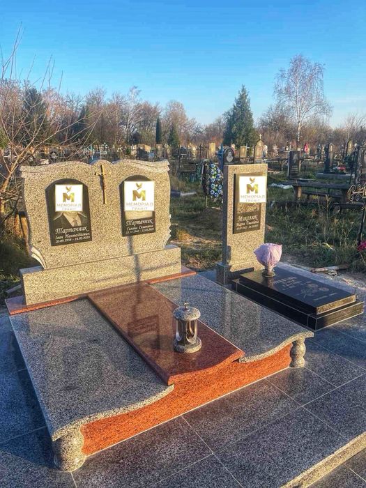 Пам’ятники, плитка, бетонування, встановлення