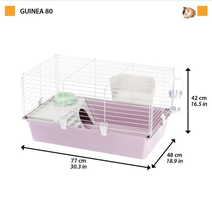 Cavie 80 Guinea70 Клітка для морської свинки, кролика Cavie80 Кавія80