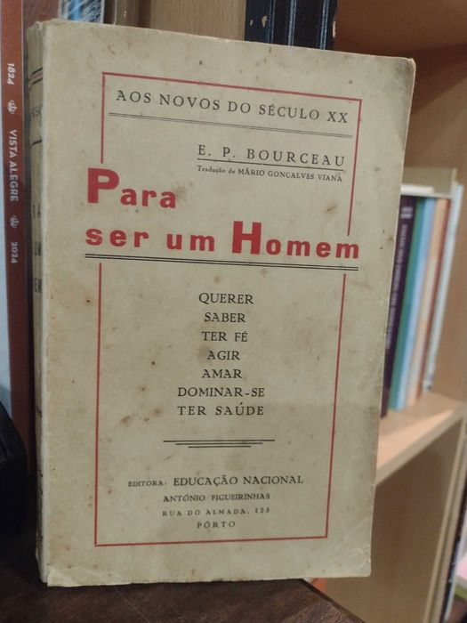 Para ser um Homem 1935 E. P. Bourceau