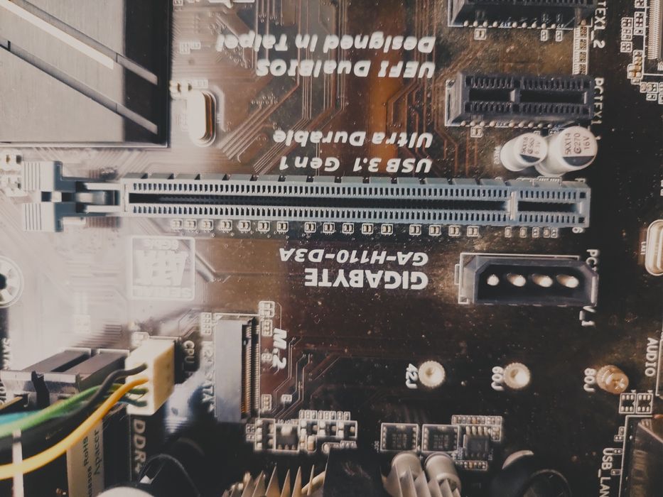 1151 сокет Gigabyte H110- D3A, G3930, 8 Gb DDR4, гарантія