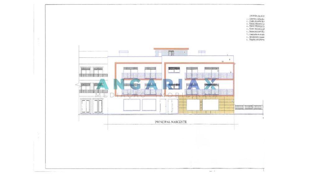 ANG354 - Terreno com projeto aprovado e Moradia T3 para Venda em Marin