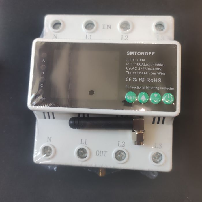 Реле напруги лічильник Smart WiFi DZW-3PNB/ KWS-302WF/ GR2PWS/ AT4PW