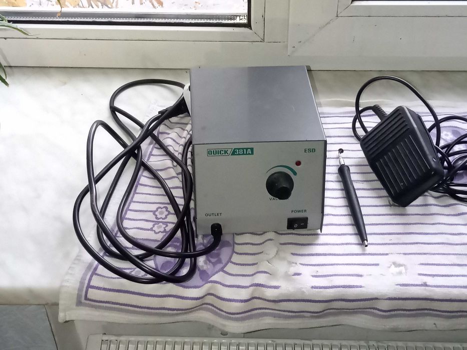 Вакуумний пінцет Quick 381A — професійне обладнання для SMD