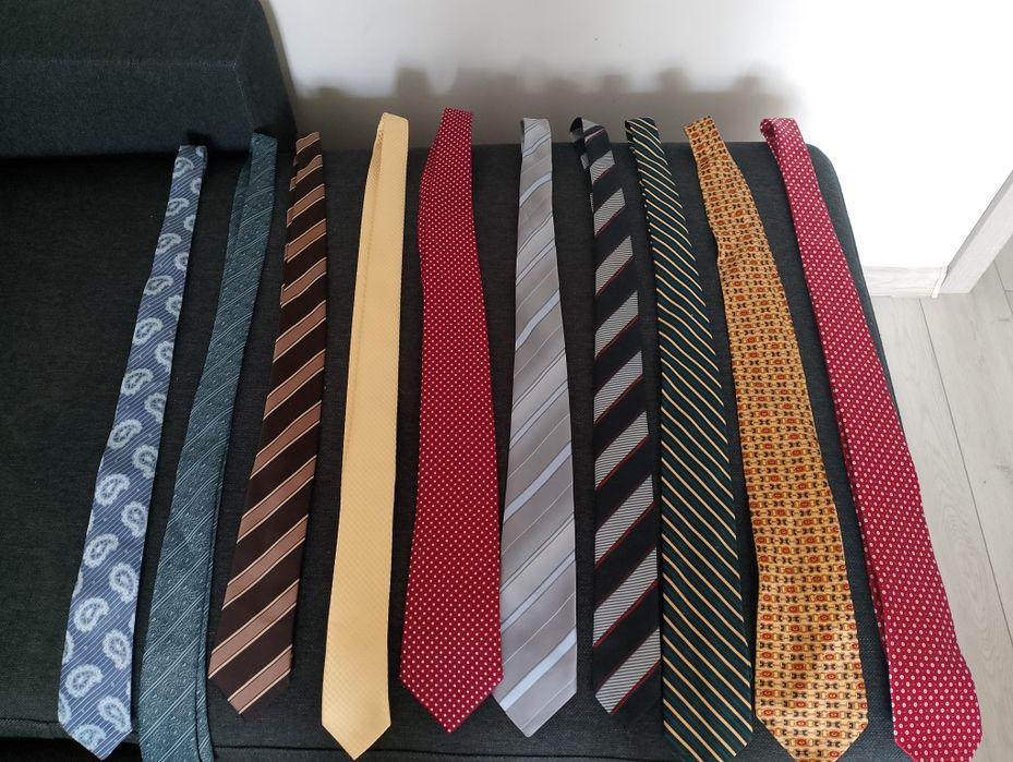 Krawaty 10sztuk różne