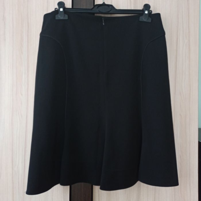 Tutto czarny kostium, garnitur damski rozmiar L