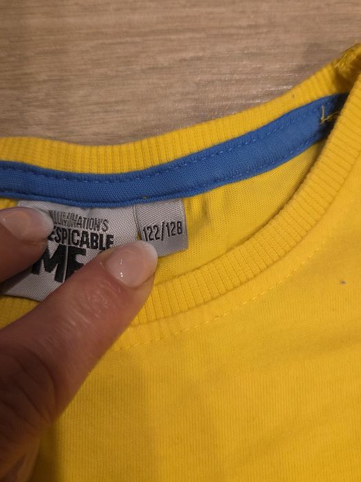Pizama w Minionki r. 122/128