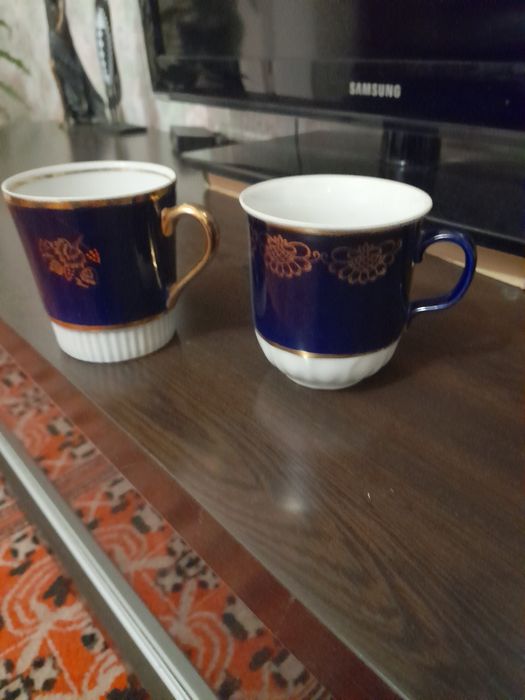 Чашка кобальт,фарфор