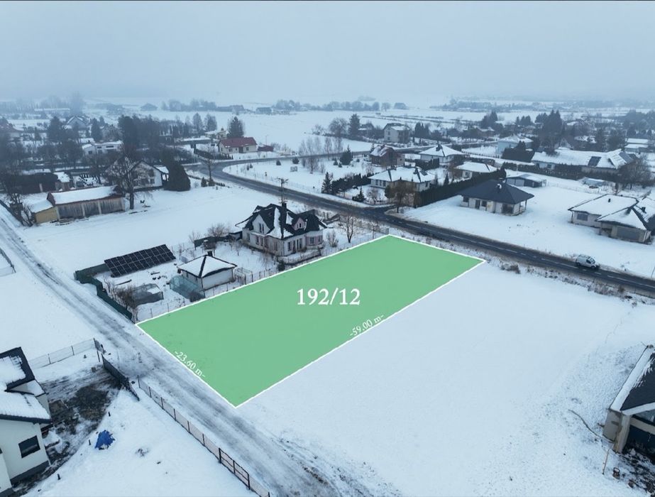 Sprzedam działkę zagrodowa pod zabudowe  13,96a Jabłonna-Majątek