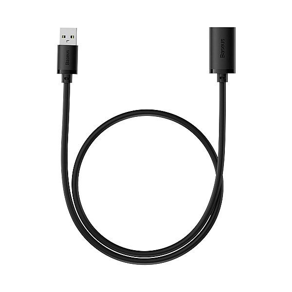 Przedłużacz kabel Usb 2.0/0.5m Baseus AirJoy Series - czarny
