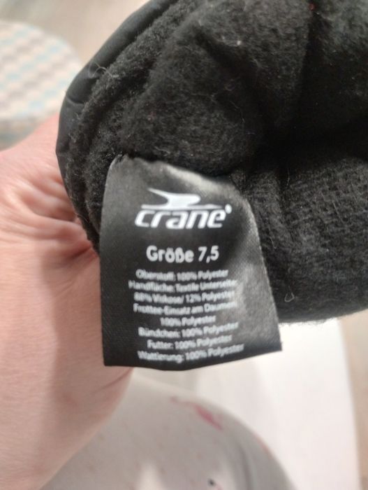 Rękawice damskie zimowe ocieplane narciarskie