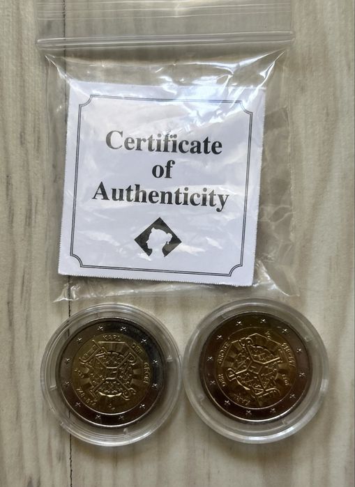 Колекція Монети 2 Евро на обмін  (пам'ятні та обіходні)