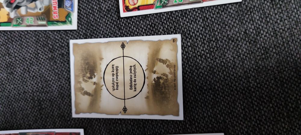 Karty LEGO Ninjago 2017