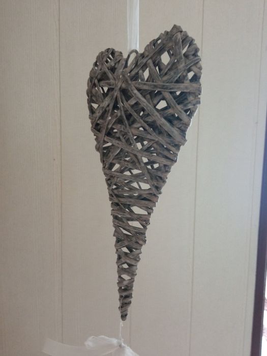 Komplet 3 serc ozdobnych