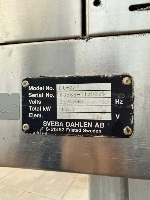 Piec do pizzy dwukomorowy