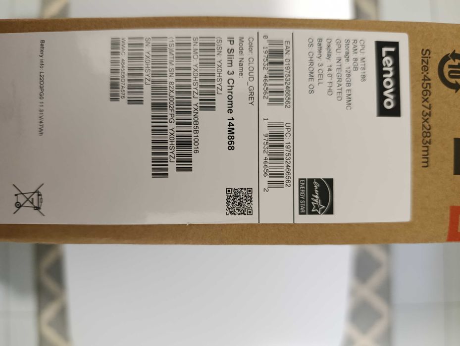 Lenovo IP Slim Chromebook