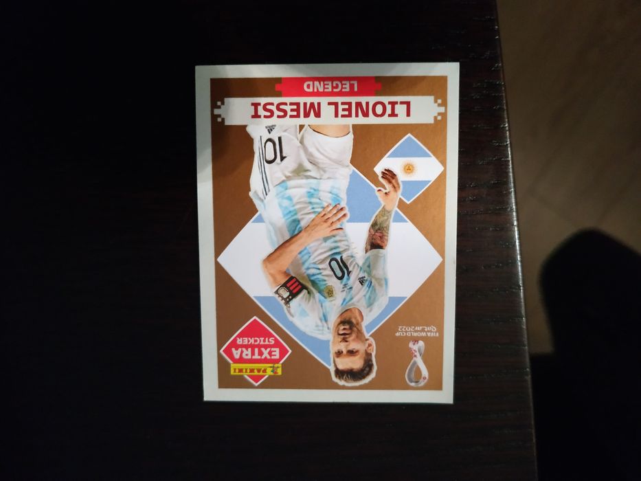 Cromo Legend Messi bronze