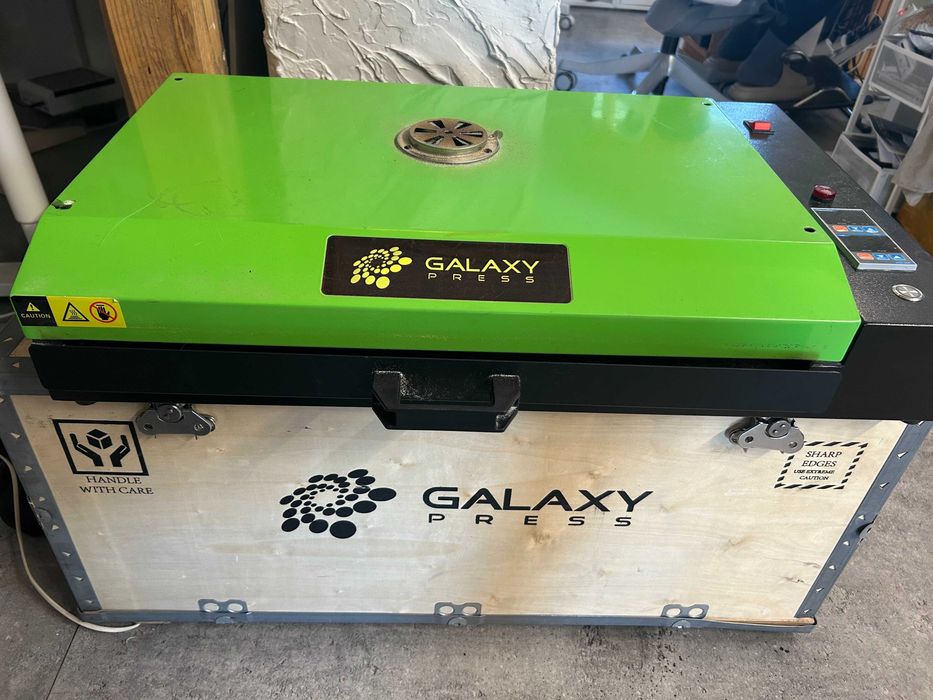 DTF Galaxy A3 rolka piec 100% sprawny gotowy do pracy nadruki koszulki