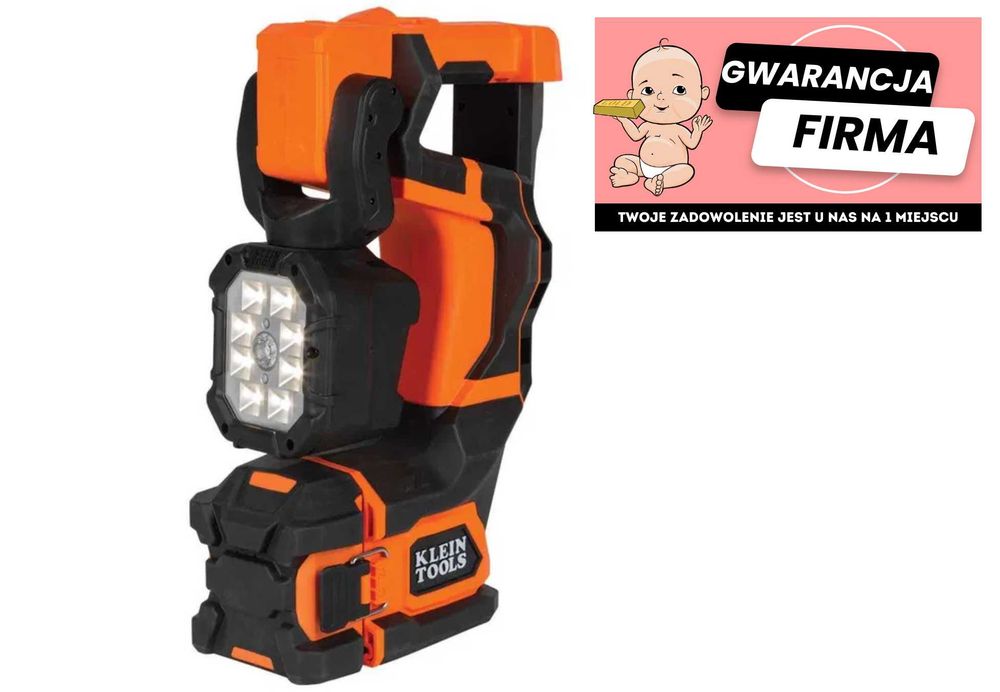 Lampa Led Klein Tools Na Akumulatory DeWalt | Sprawna | Jak Nowa |