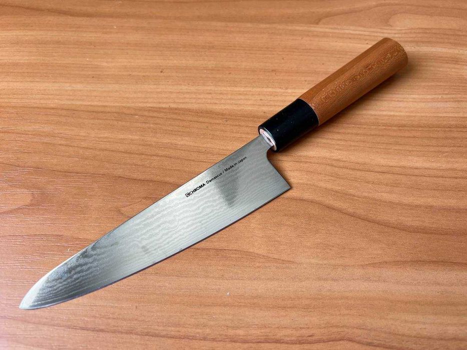 Японский кухонный нож Chroma Haiku Damascus HD-03  135мм — Made in Japan