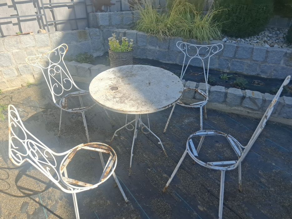 Meble ogrodowe vintage,prl