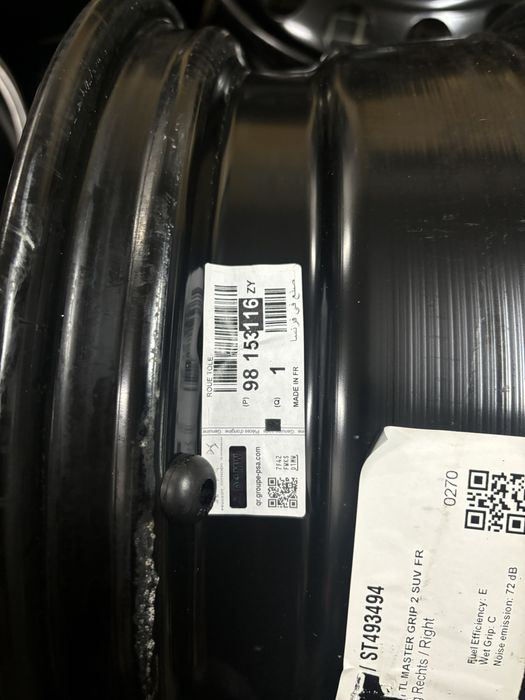 Nowe/ demo felgi stalowe 16” 5x108 Citroen Peugeot Opel