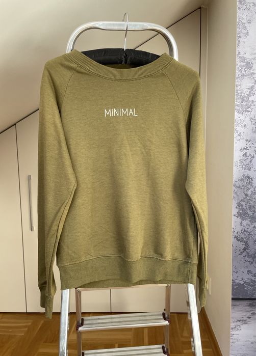 Damska oliwkowa bluza Bershka XS