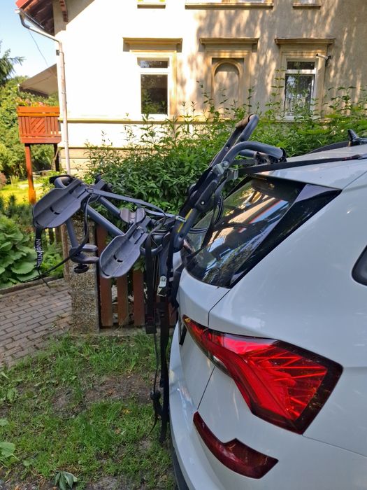 Bagażnik rowerowy na klapę bagażnika samochodu