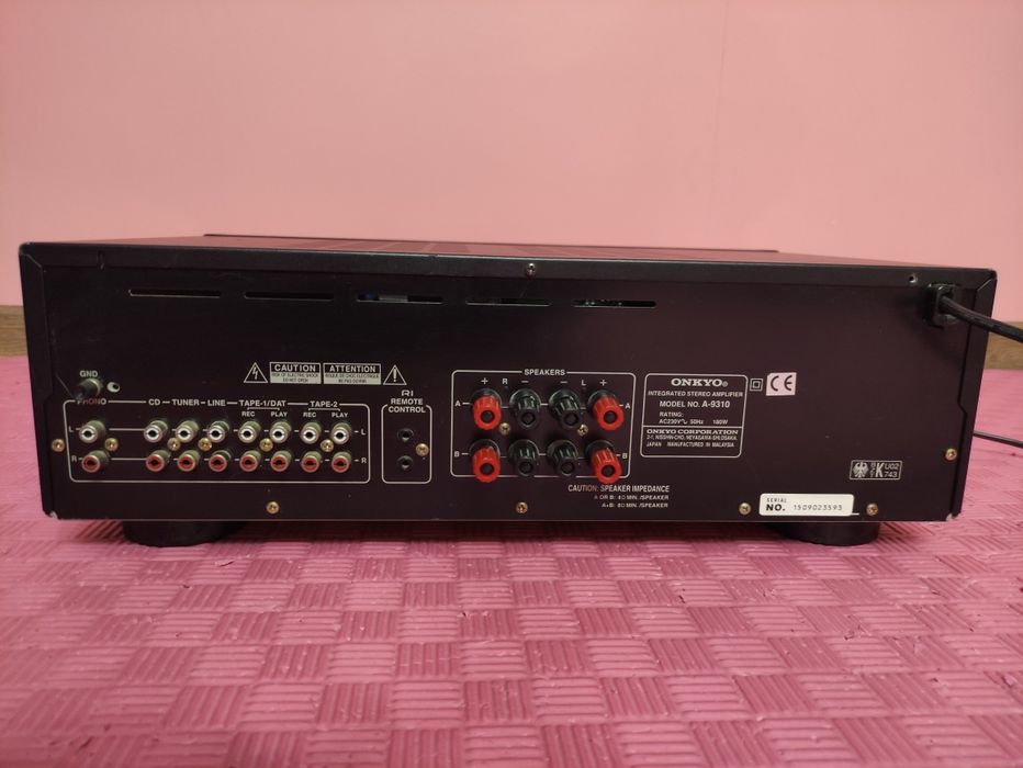 Wzmacniacz Onkyo A-9310, 180W, 4/8Ohm