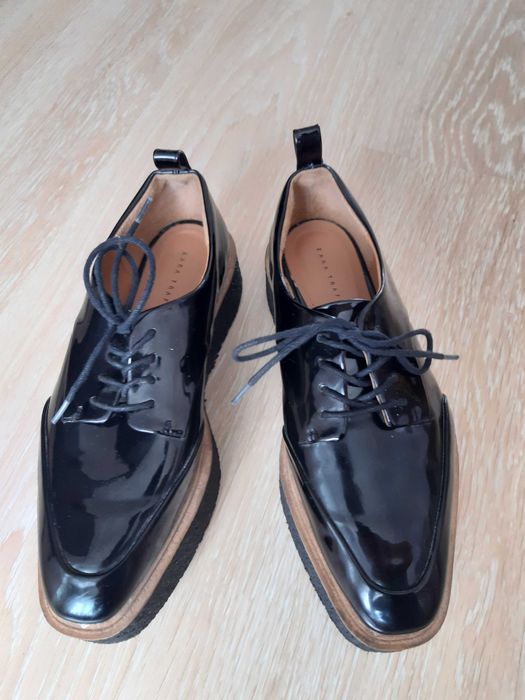 Лакові оксфорди Zara 37p