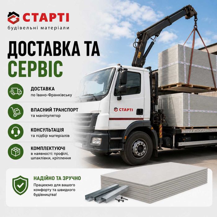 Гіпсокартон Siniat/Стандартний та вологостійкий/вологостійкий гіпсокартон/гіпсова плита