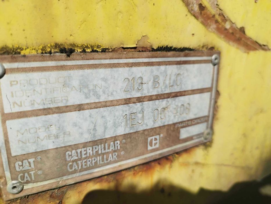 Cat 213B części, pompa hydrauliczna, zwolnica gąsienice siłowniki