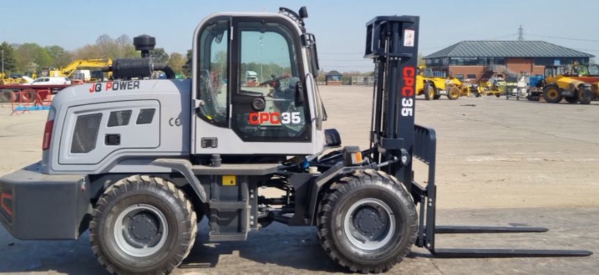 wózek widłowy terenowy 3.5t  JQ Power CPC35