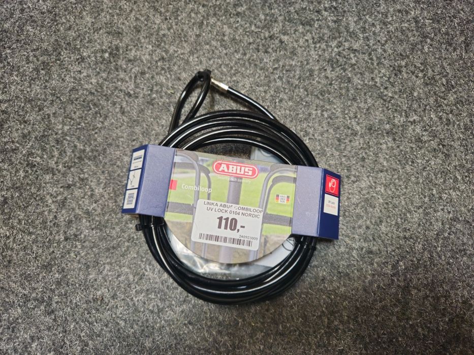 Linka zabezpieczająca ABUS Combiloop, 200cm, 5mm