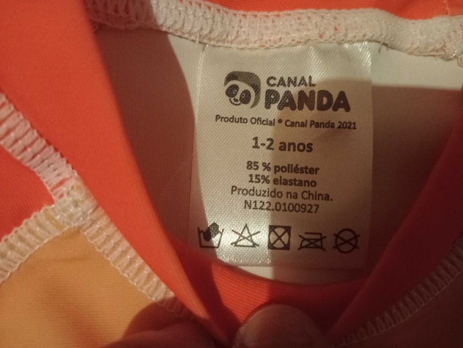 Blusa do panda "oficial" 1-2 anos