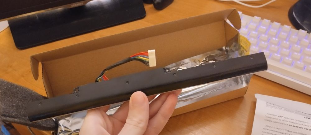 Батарея для ноутбука Lenovo Z510, Z510A - L12S4K01 (14.4V 48Wh, 3350Ma