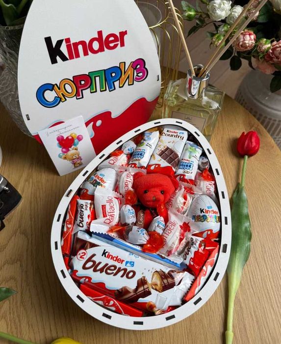 Подарунок дівчині, Солодкий бокс, Подарок женщине, Подарочный набор