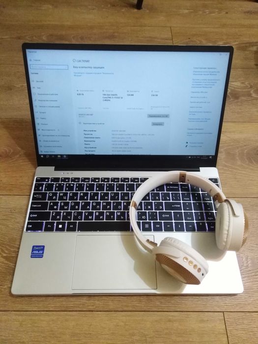 Металевий ноутбук 15.6" i5-1135g7/Iris Xe/8gb/256gb/45600mah/1920x1080