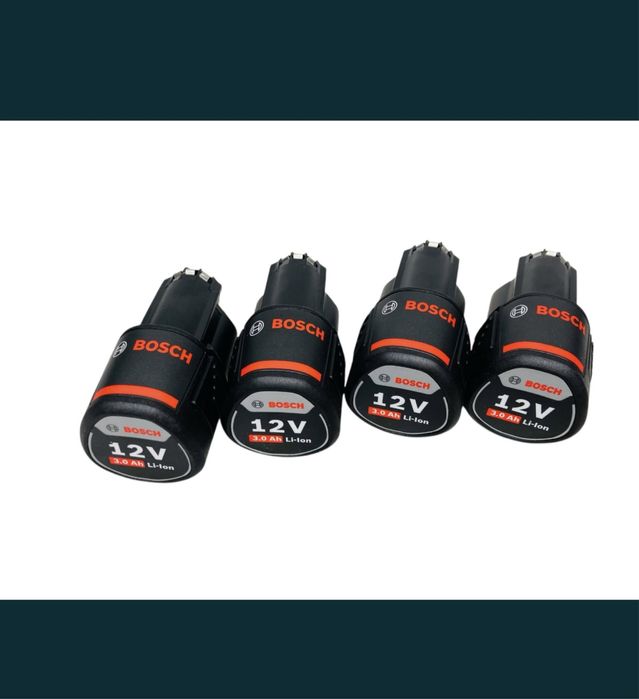 4 szt aku. 3ah 12v bosch nowe nie uzywane