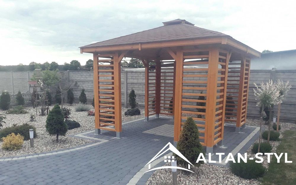 Altany, altanki, wiaty, altana ogrodowa MAJA 3x3m PRODUCENT